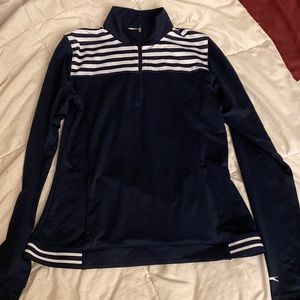 Slazenger white and black golf pullover